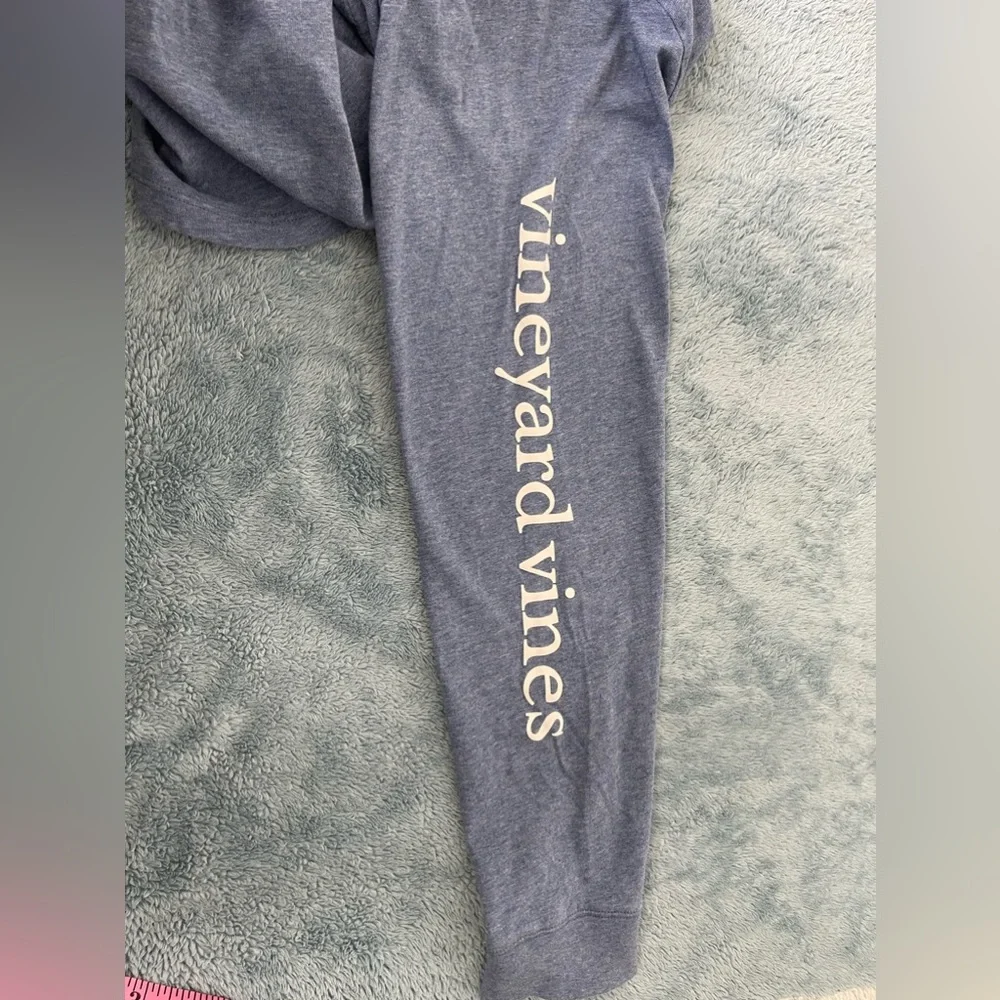 Vineyard Vines Blue Long Sleeves T-Shirt Size M - Picture 6 of 14
